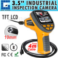 Industrial 4M Cable Camera Borescope Endoscope 10mm LED 3.5" TFT LCD